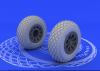 Eduard 632015 P-51 wheels 1/32 (Tamiya)